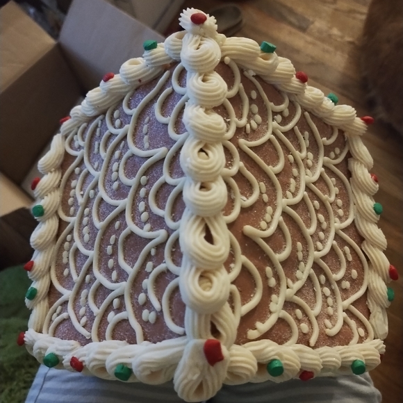 Valerie Parr Hill Gingerbread House Peppermint Candy Cane Light 9” - Picture 9 of 9